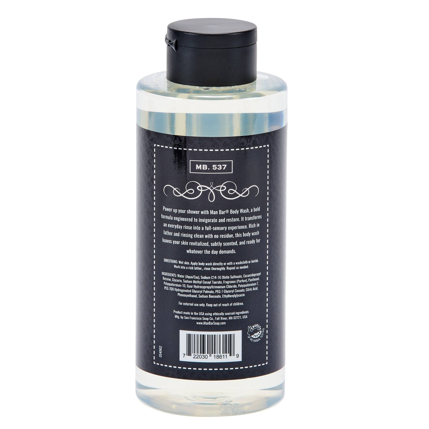 MAN BAR® Body Wash - Midnight Amber