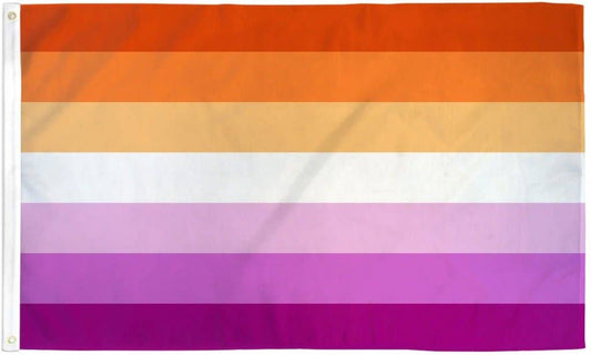 Lesbian (Sunset) Flag 3x5ft Poly