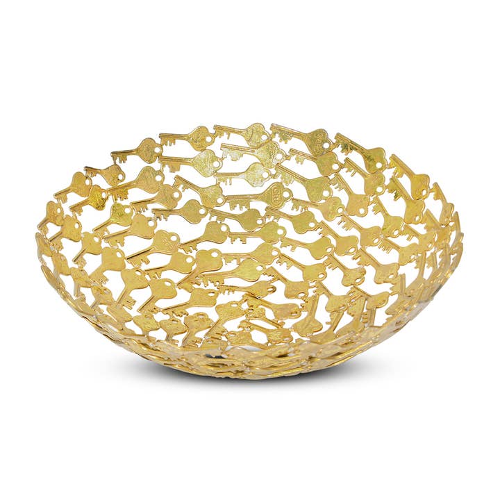 Gold Keys Basket