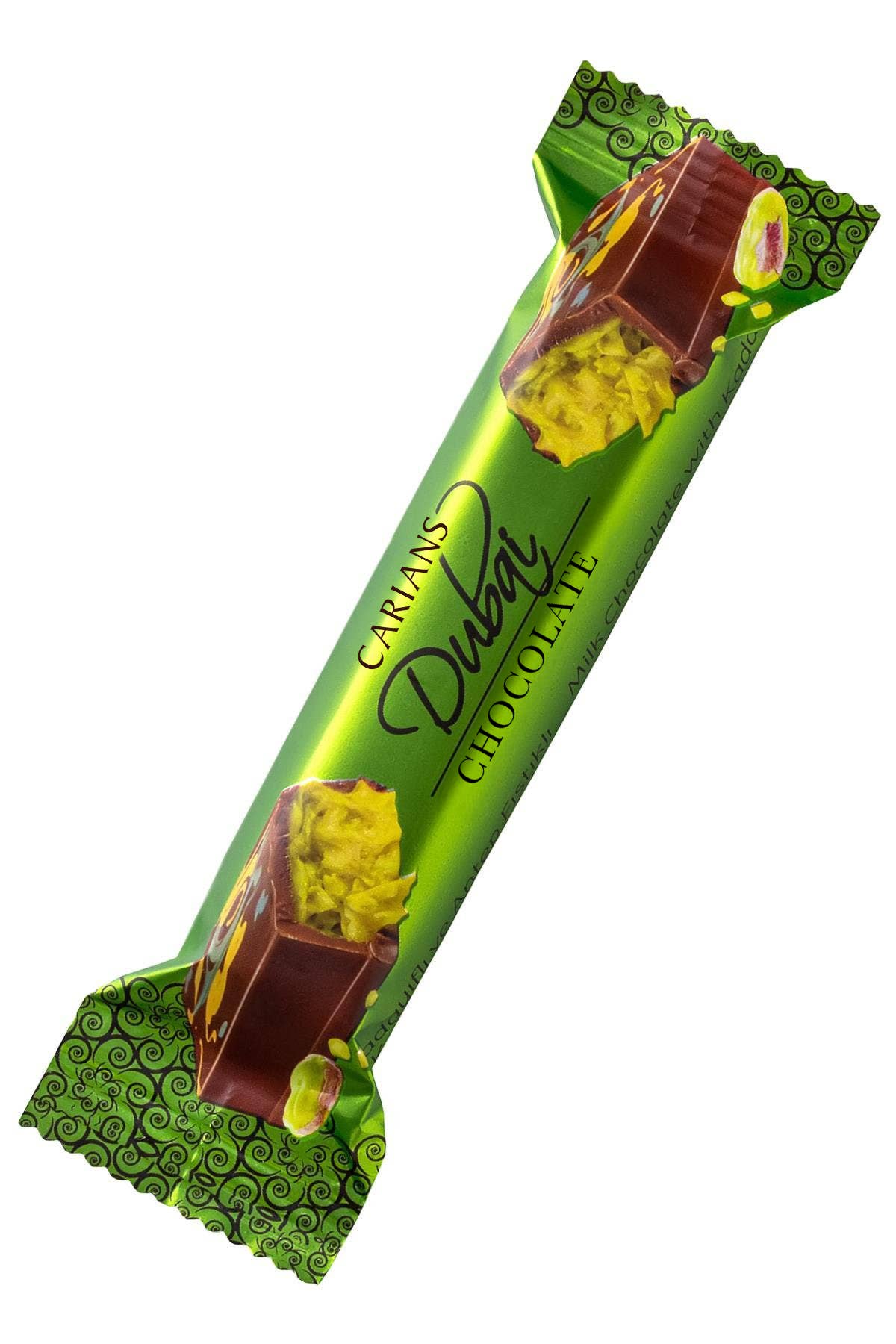 Carian Dubai Chocolate Bar Pistachio Viral Knafeh Chocolate de