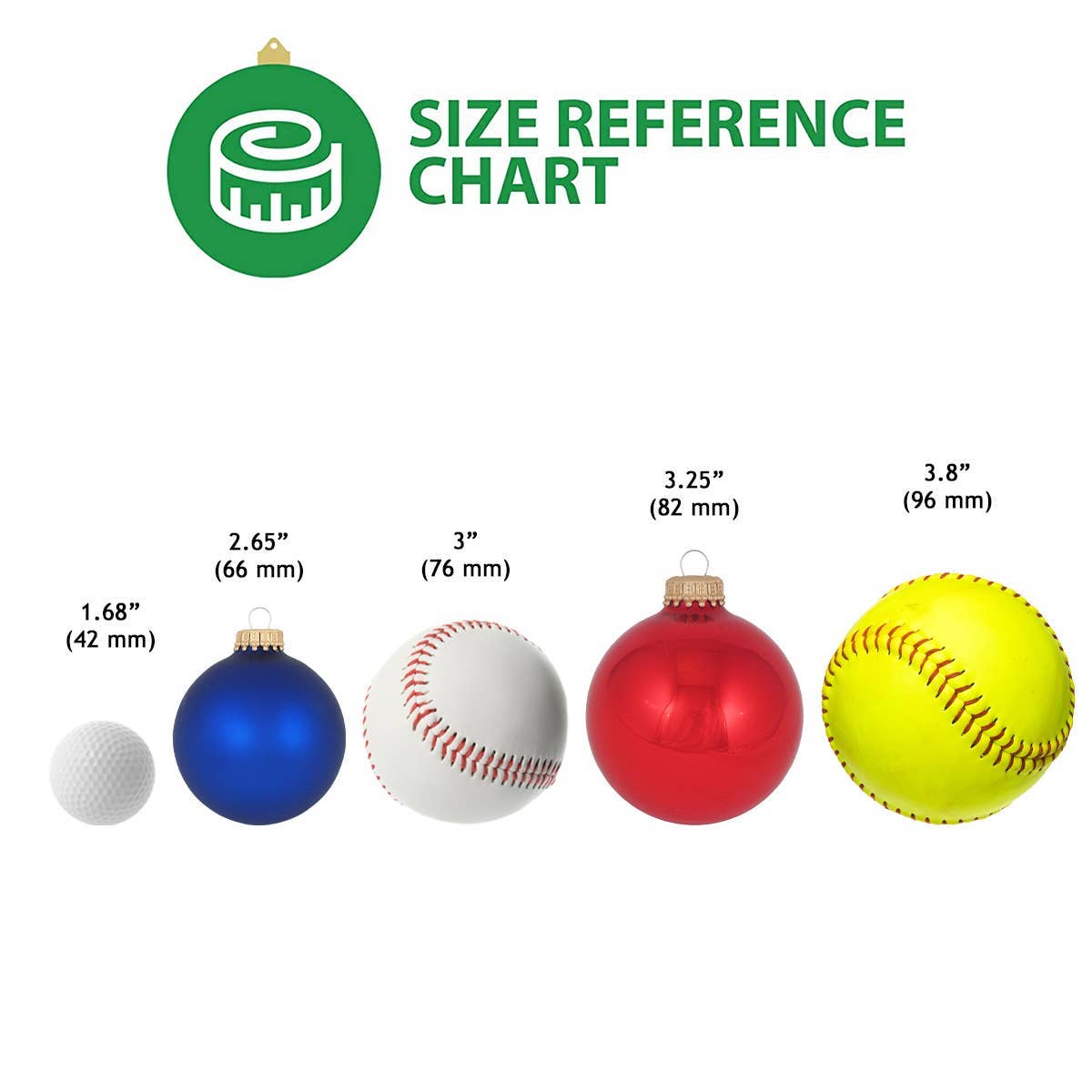 Krebs Christmas Red 2 5/8" Glass Eve and Sugar Spritz