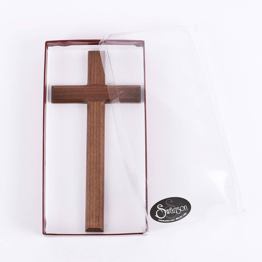 Wall Cross - 10" - Walnut
