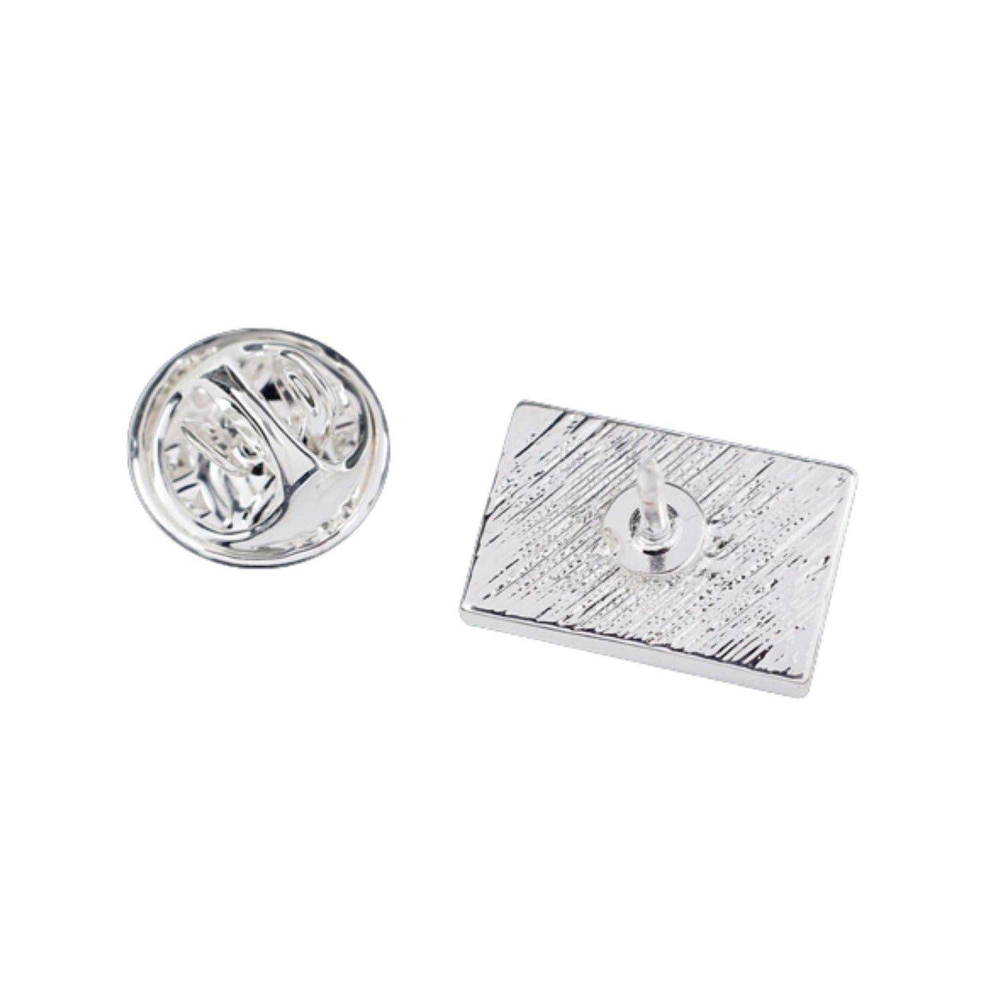 Rectangle Straight Ally Flag Pins