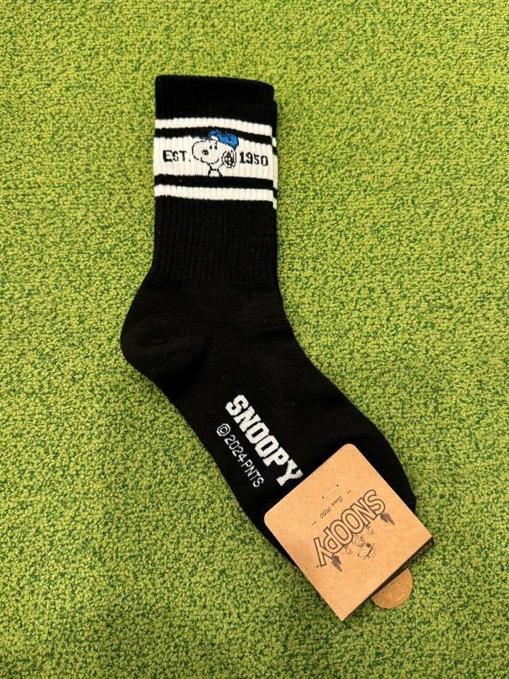 Peanuts Variety Snoopy Sports Crew Ankle Socks