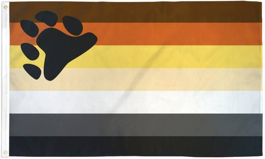 Bear Pride Flag 3x5ft Poly
