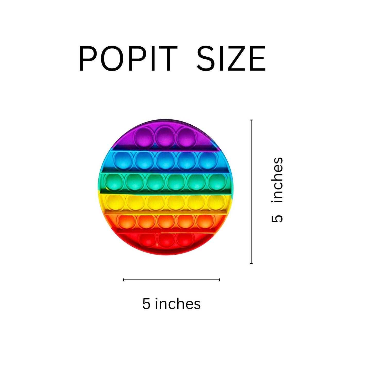 Rainbow Popit Fidget Toys