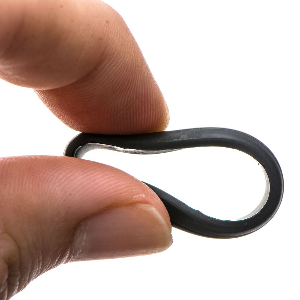 Men's Silicone Safety Bands for Active Lifestyles in Black