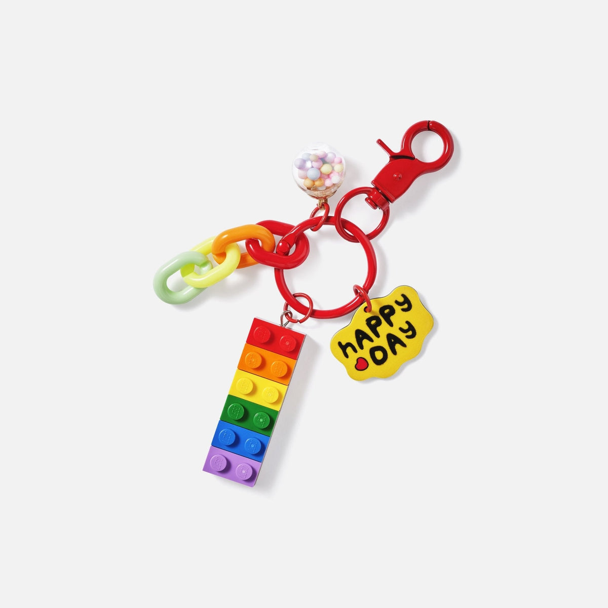 LEGO-Rainbow Key Chain