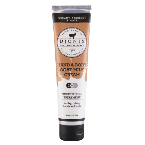 Creamy Coconut & Oats Hand & Body Cream - 3.3 oz