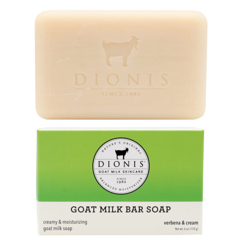 Verbena & Cream Goat Milk Bar Soap - 6 oz Clearance