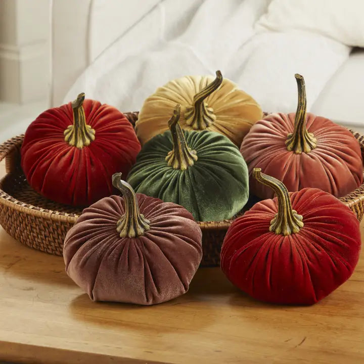 Velvet Pumpkins