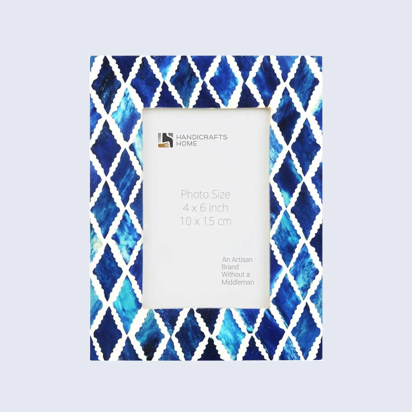 4x6 Picture Frame Mosaic Diamond