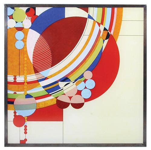 Frank Lloyd Wright March Balloons Art Glass