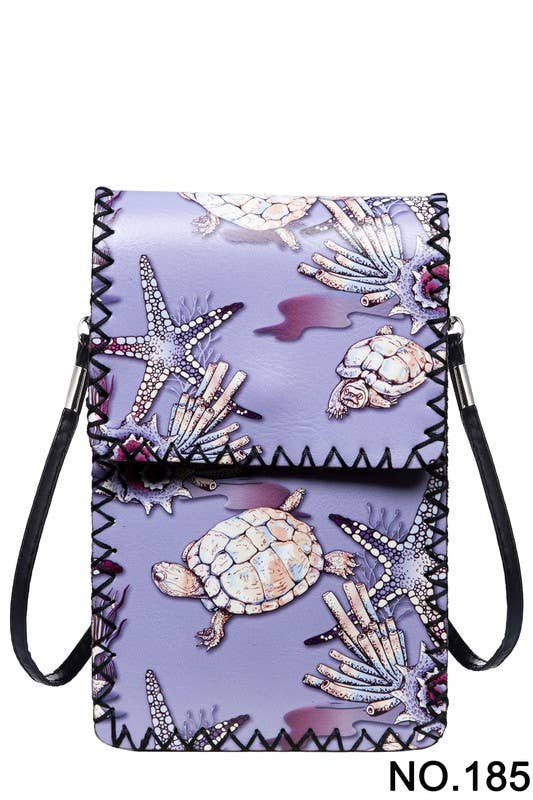 Sealife Printed Crossbody