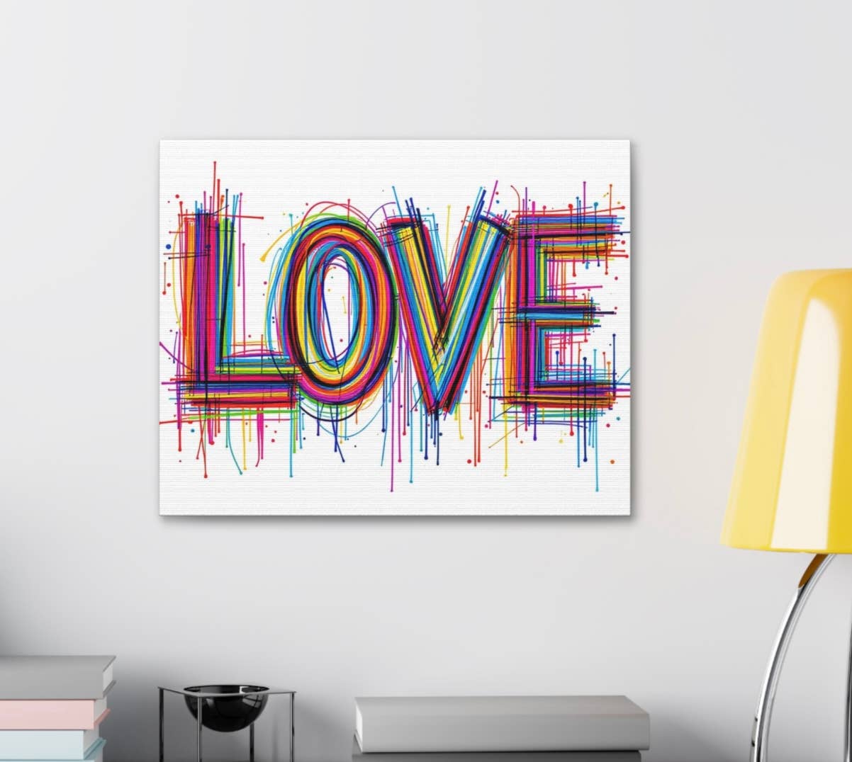 Love Abstract Wall Art
