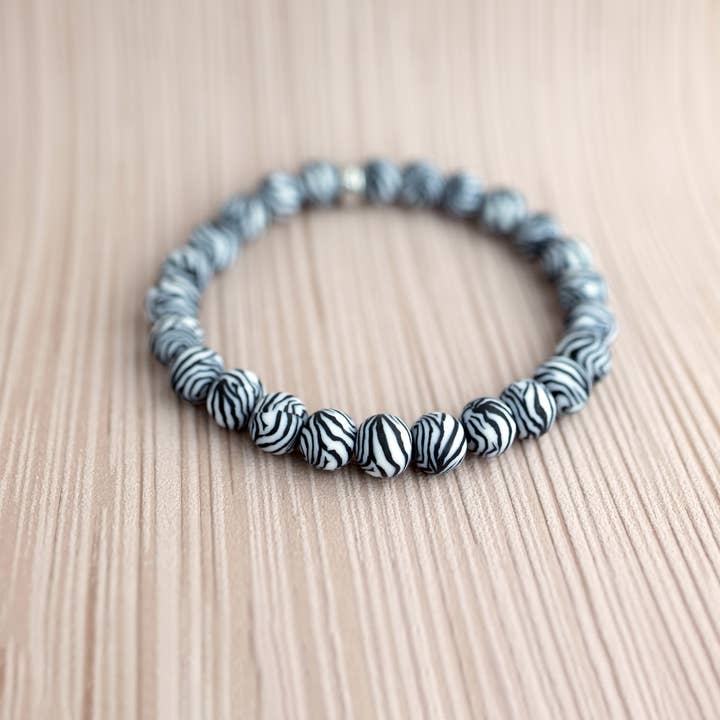 Zebra (Large) Stack Bracelet Sale