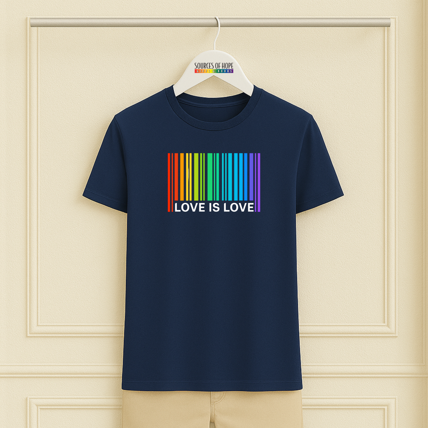 Love is Love Barcode Tee - 11 Colors