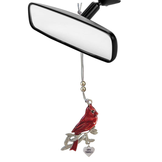 Cardinal Car Charm 
