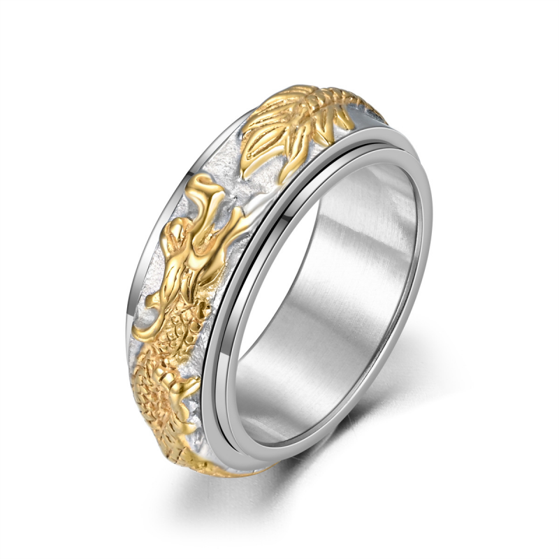 Dragon Anxiety Spinner Ring