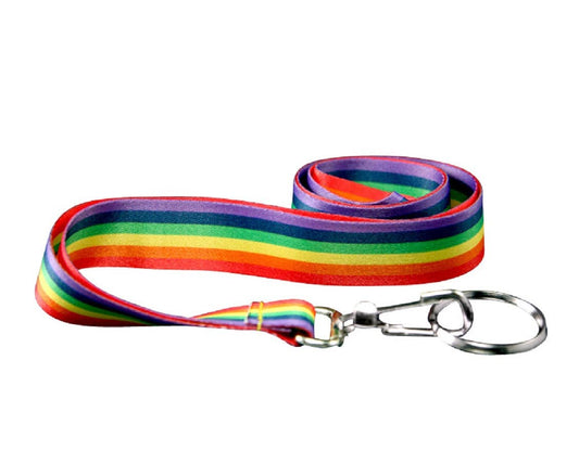 Rainbow Flag Lanyards