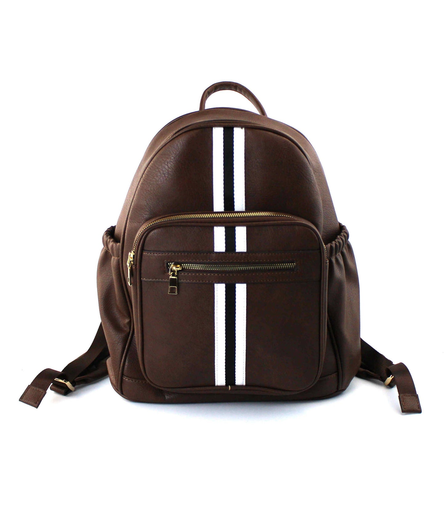 Striped Backpack