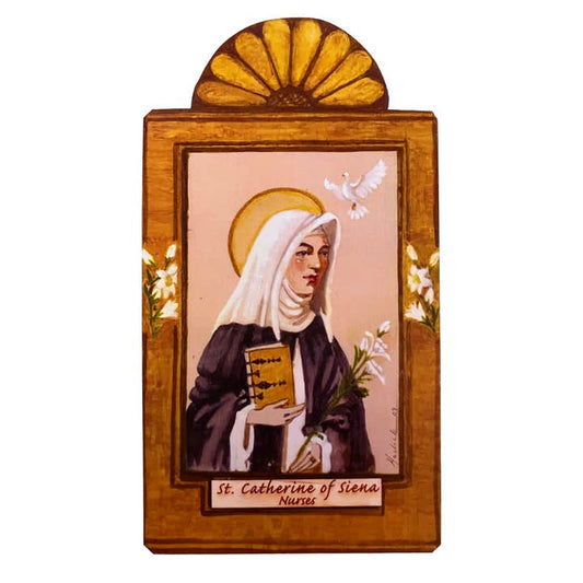 Saint Retablos - St. Catherine of Siena