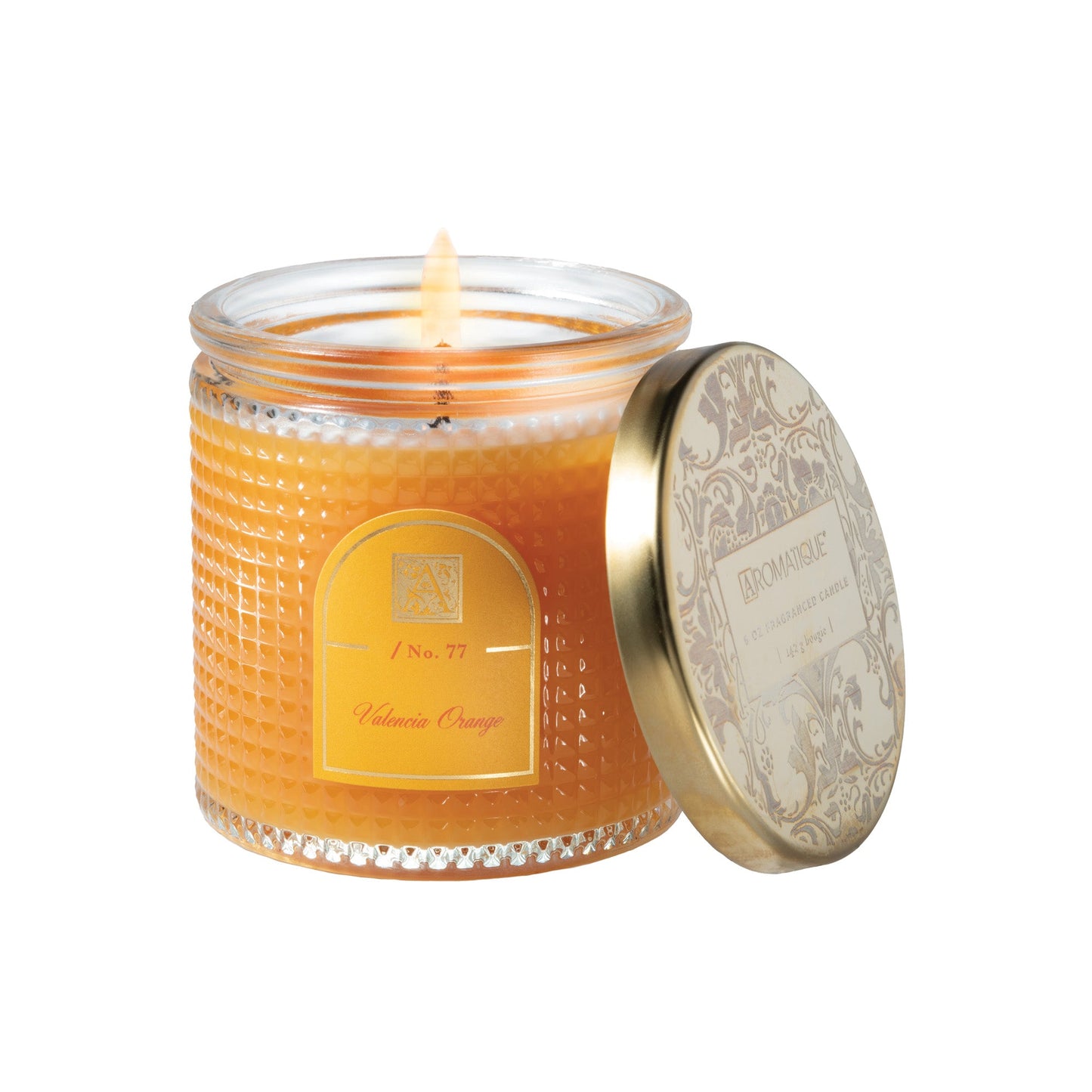 Valencia Orange Textured Candle 6oz