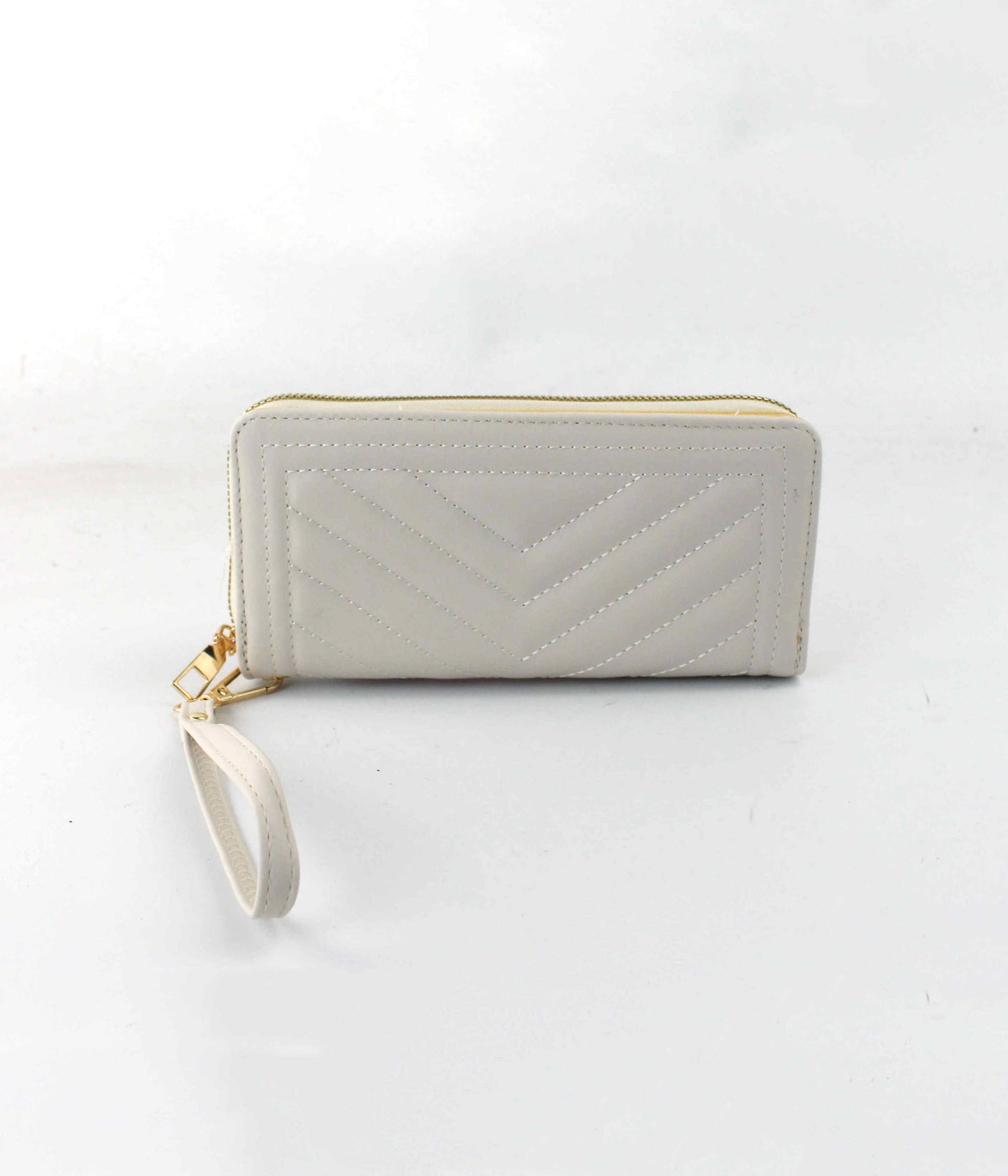 Quilted Wallet with Strap