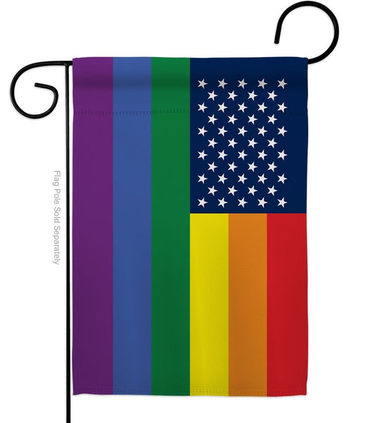 USA Pride Flag 13x18.5