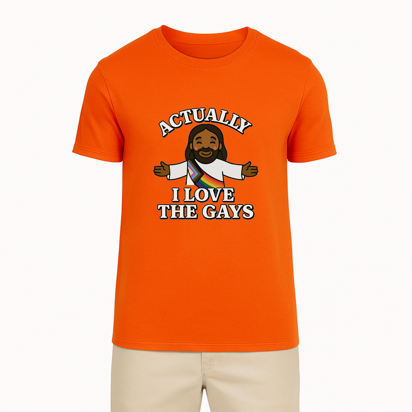 Actually - I Love The Gays Tee - 11 Colors