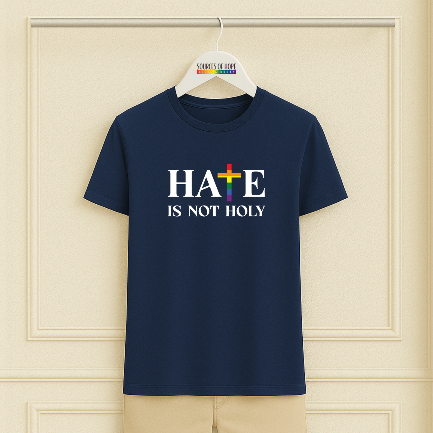 Hate is Not Holy Tee - 11 Colors