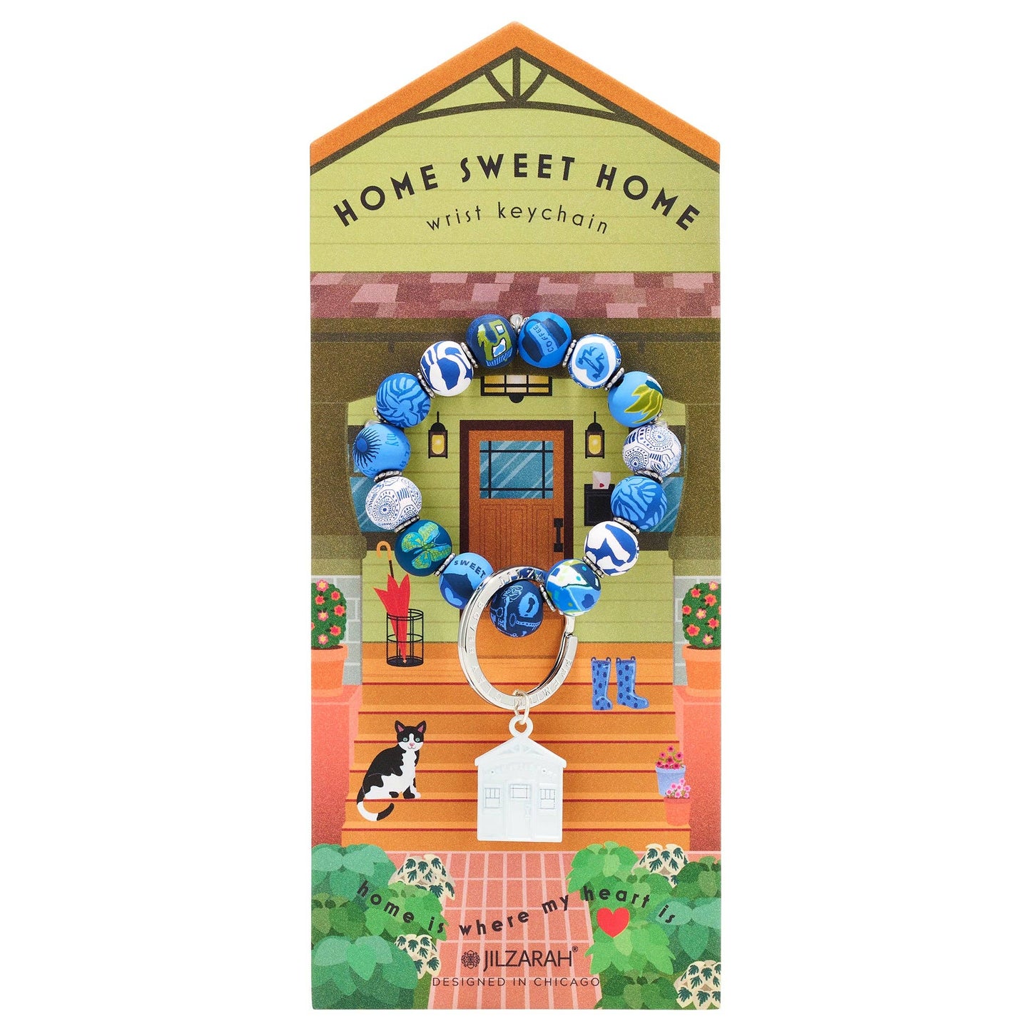 Sanctuary Home Sweet Home Wrist Keychain