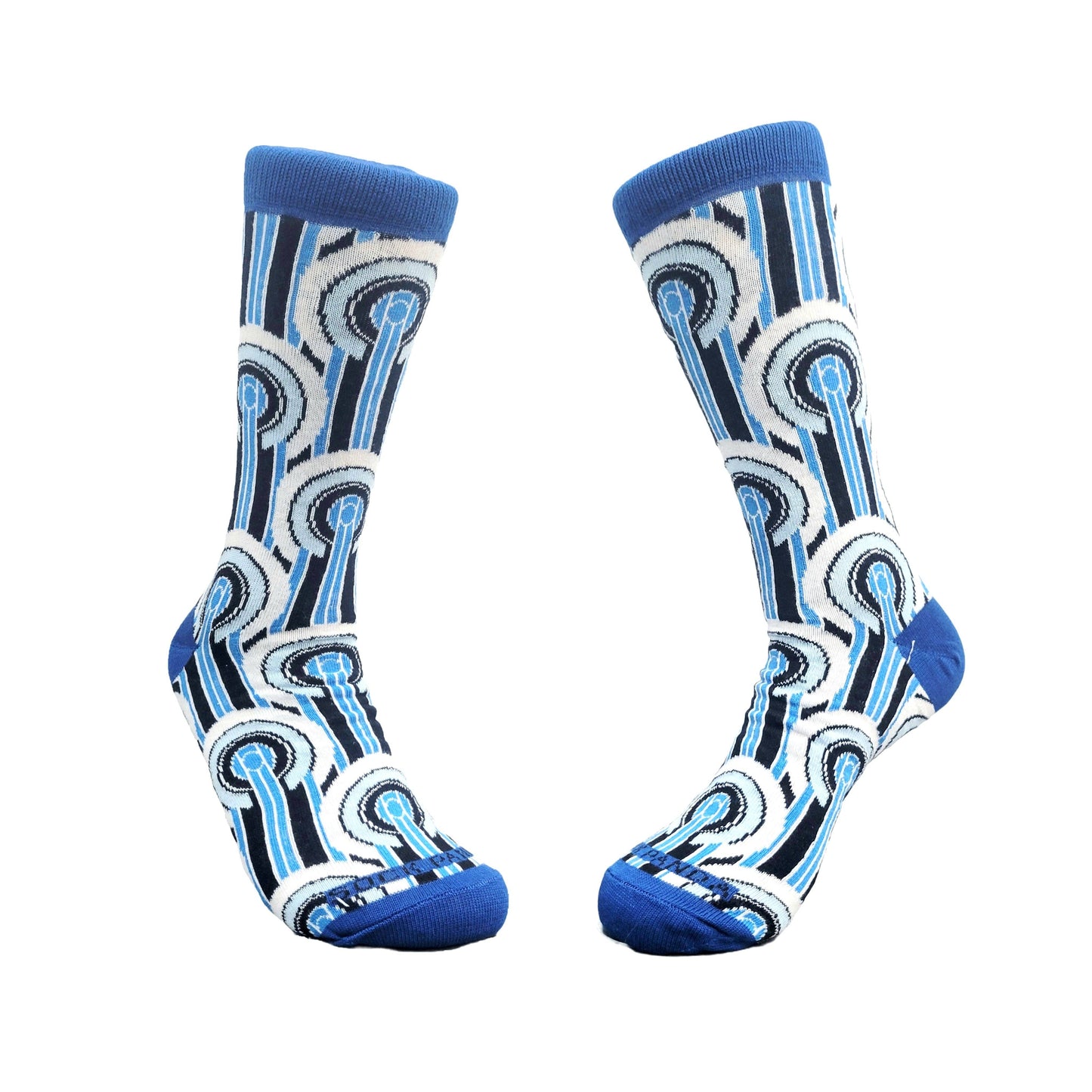 Art Deco Patterned Socks