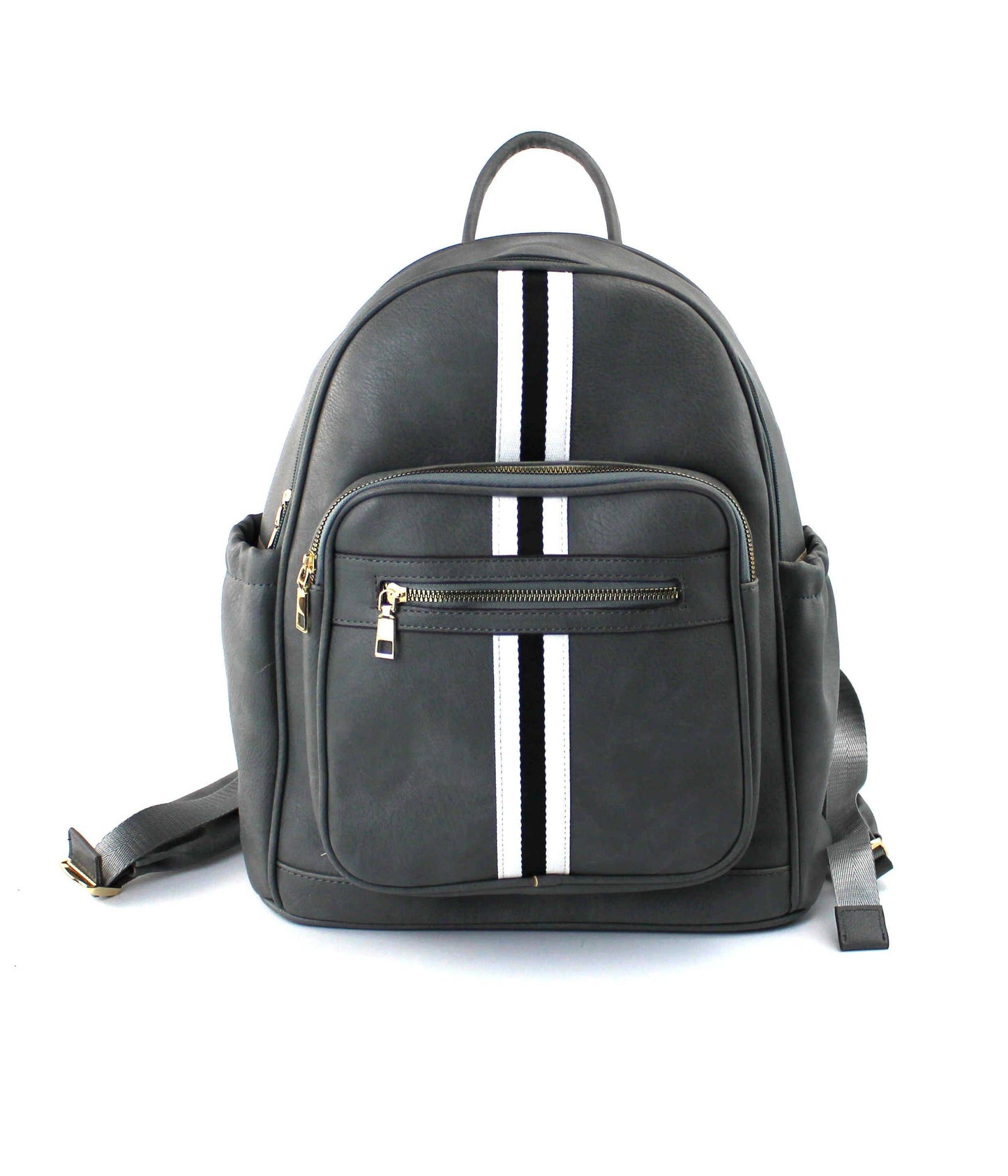 Striped Backpack