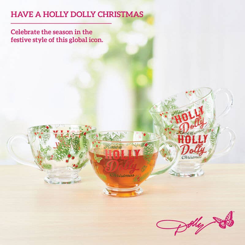 Dolly Parton Holly Dolly Wide Mug S/4 Gift Box