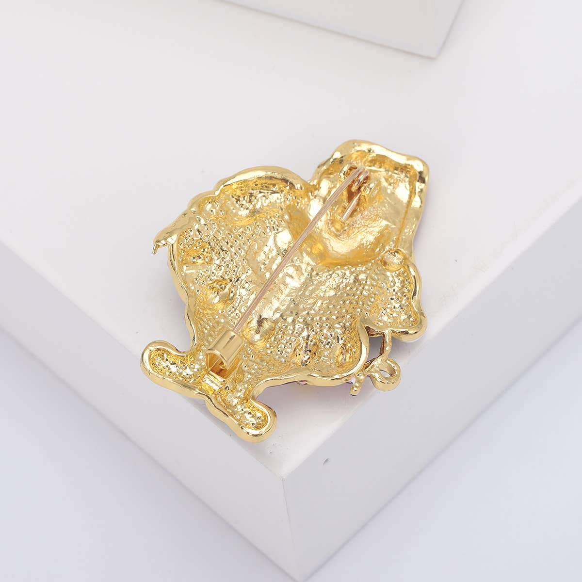 Santa Claus Brooch, Christmas Pin Accessory