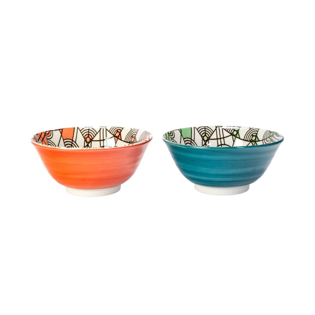 Frank Lloyd Wright April Showers Medium Bowl Set