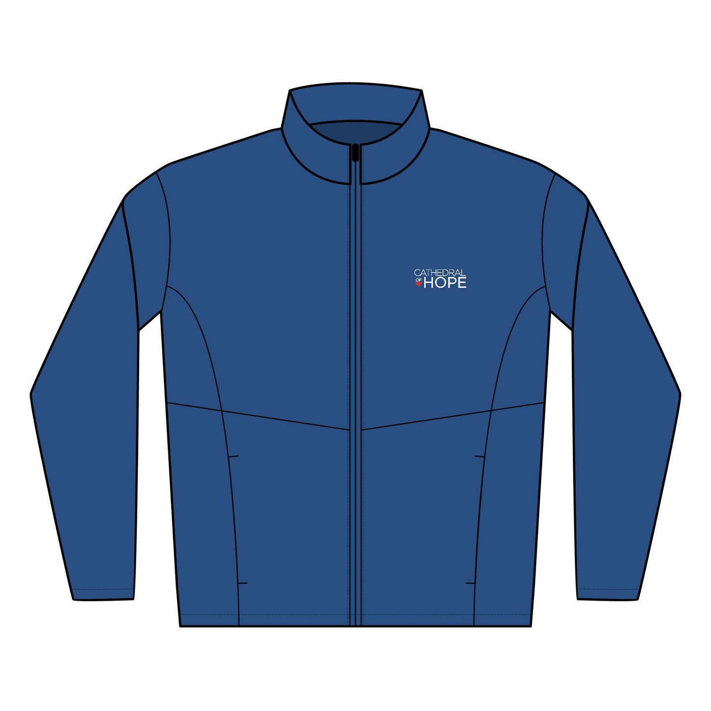 Cathedral of Hope Embroidered Soft Shell Jacket