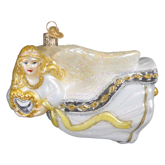 Angel With Heart Ornament
