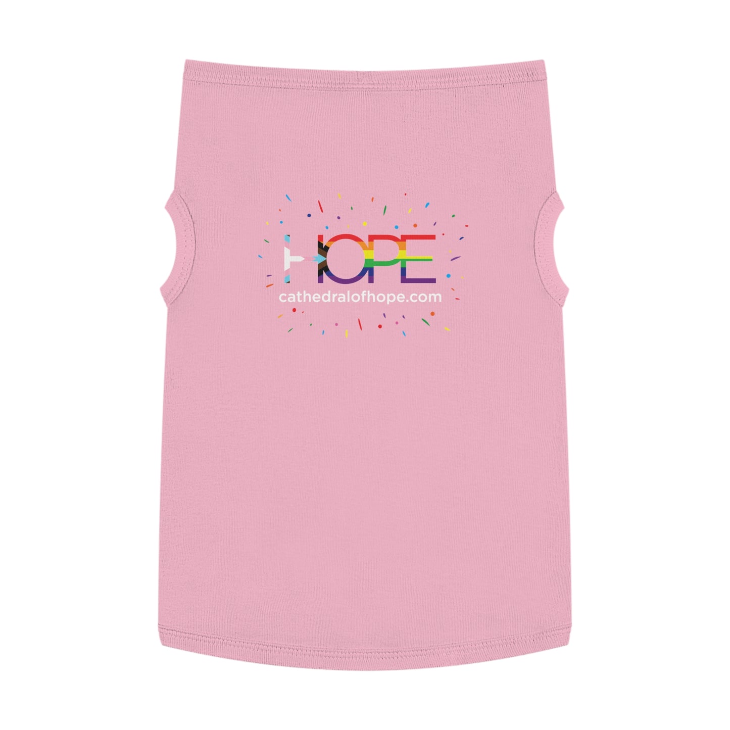 Hope Progress Pride Dog Tee