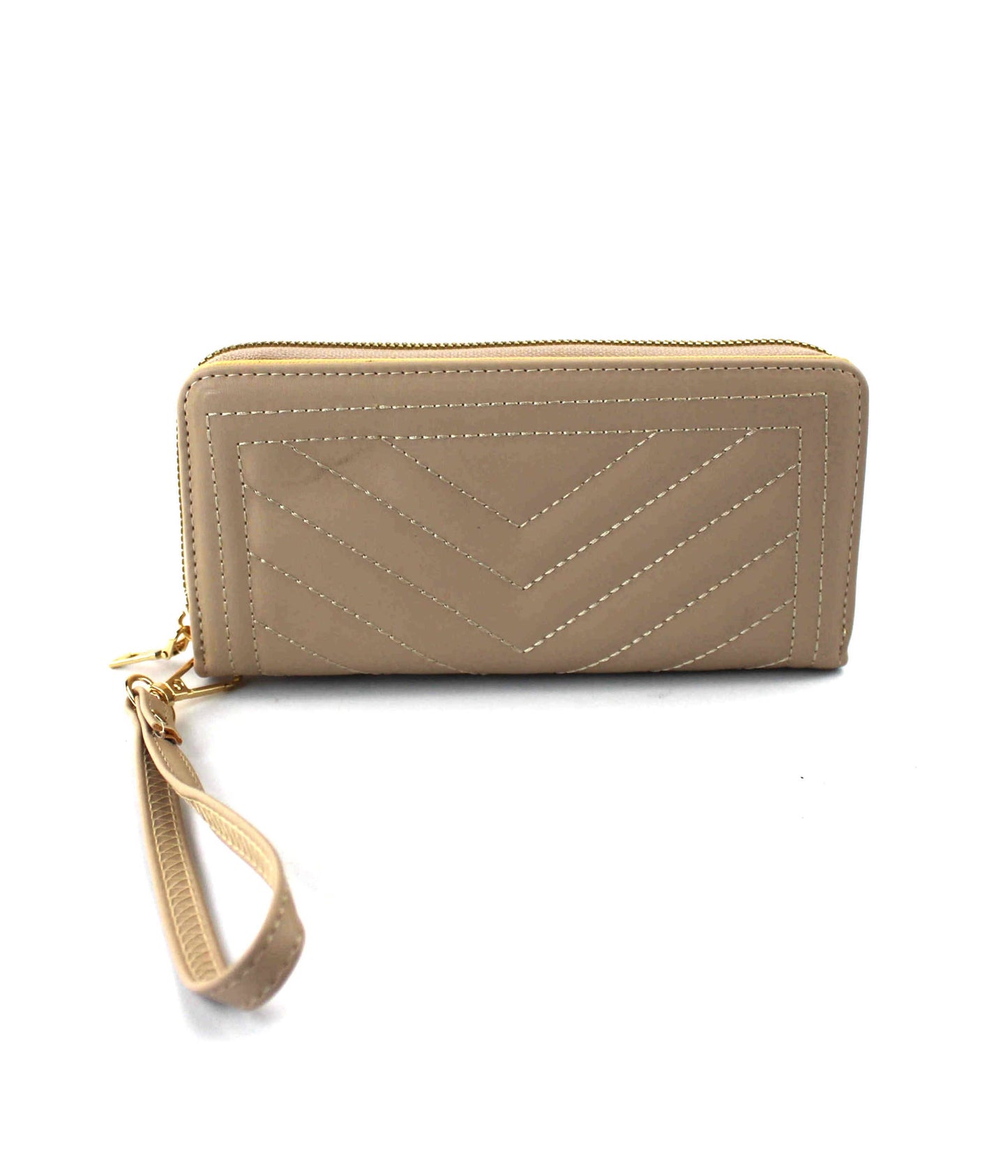 Quilted Wallet with Strap