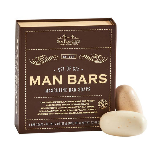 Man Bar 6pc Sampler Set