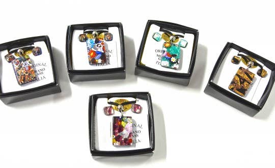 Murano Glass Boxed Jewelry Set - Assorted Color