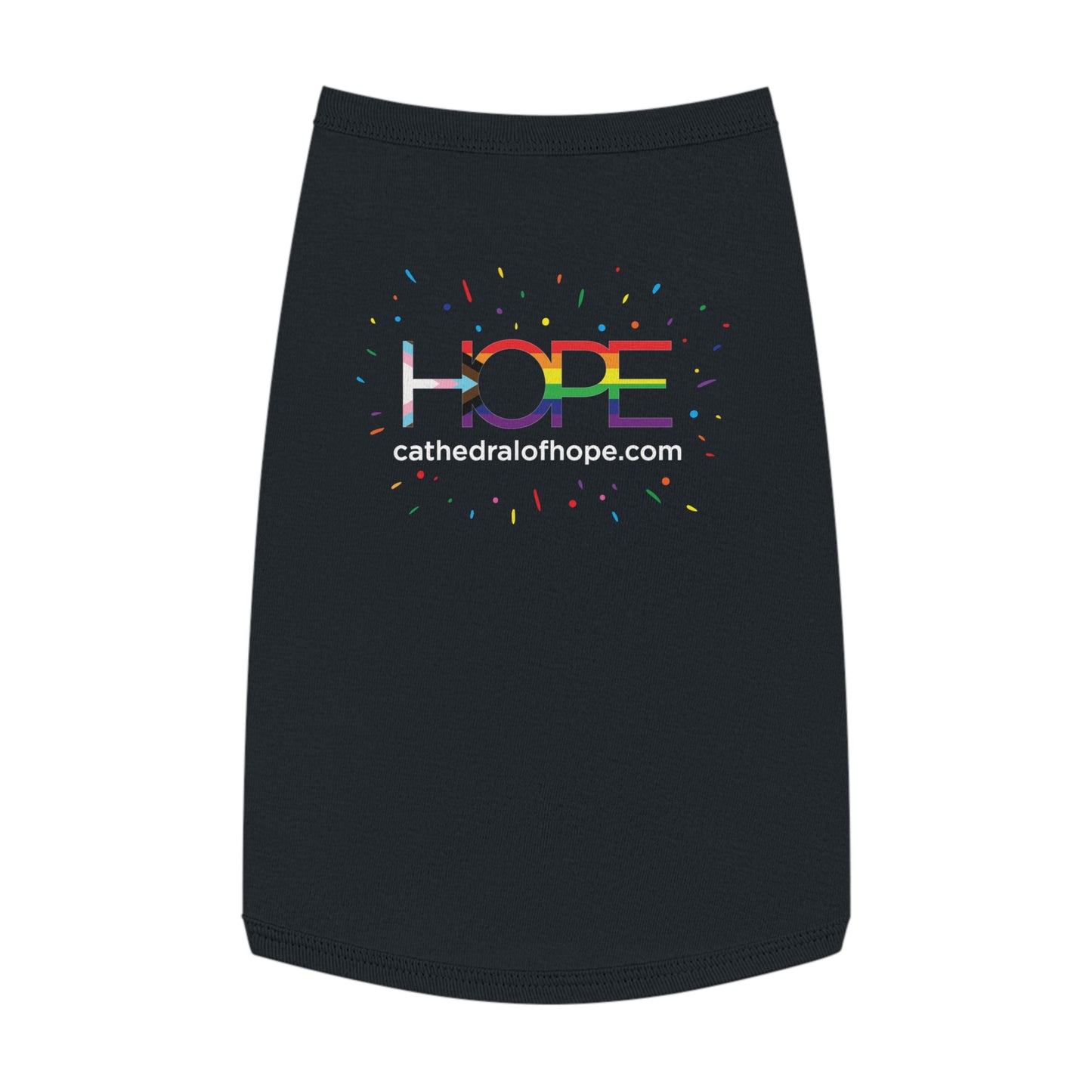 Hope Progress Pride Dog Tee