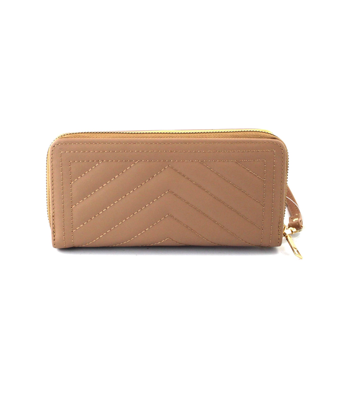 Quilted Wallet with Strap