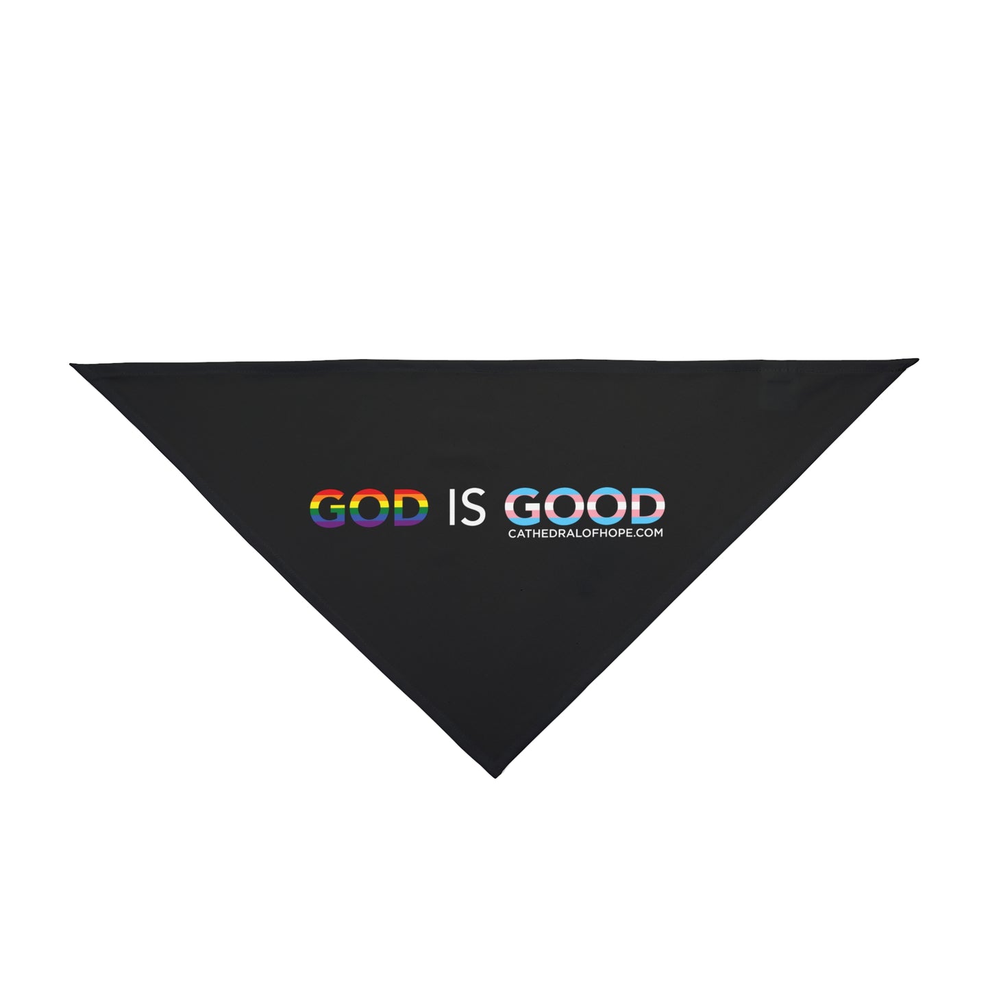 God is Good Pride Logo Dog Bandana