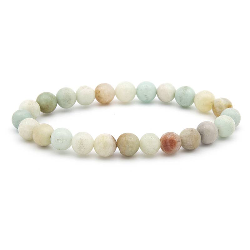 8MM Elastic Natural Stone Bracelets