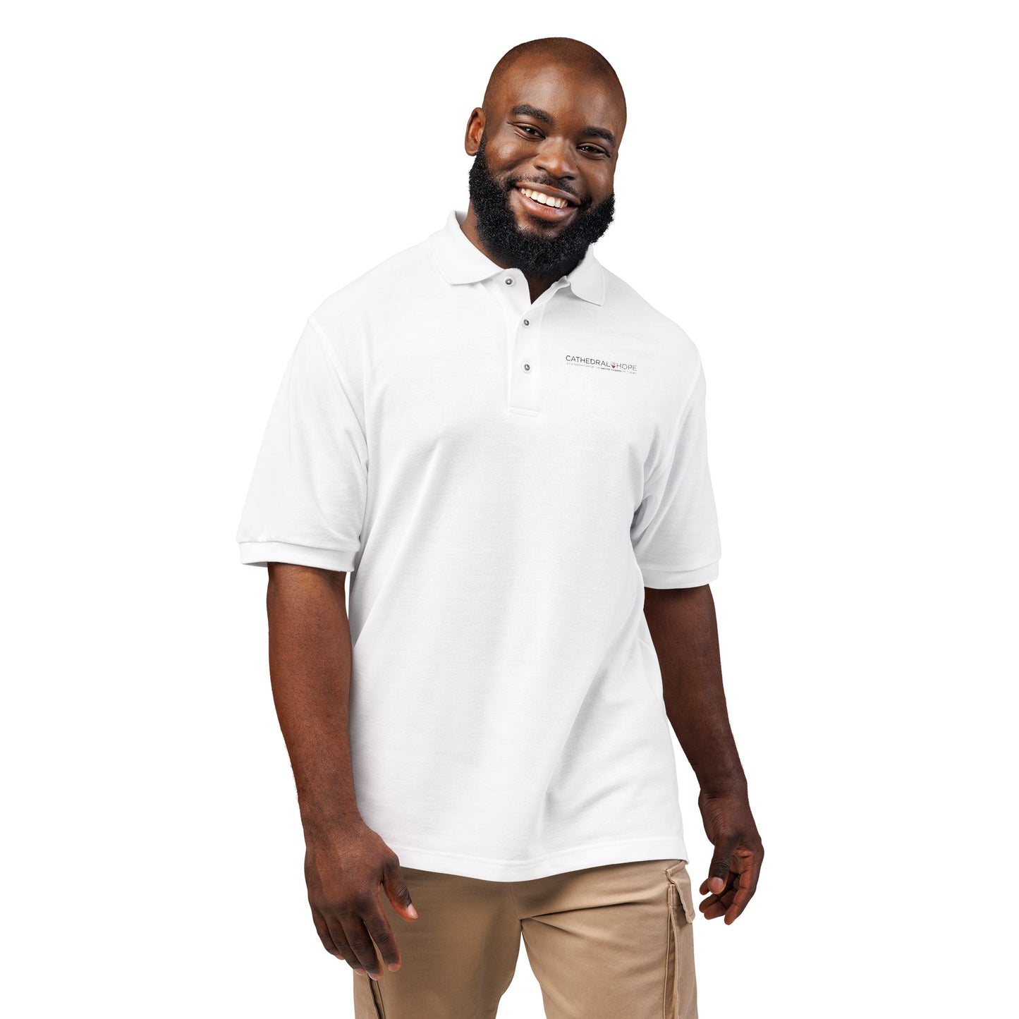 Cathedral of Hope Classic-Fit Embroidered Logo Polo