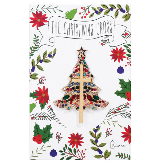 Xmas Cross Tree Pins