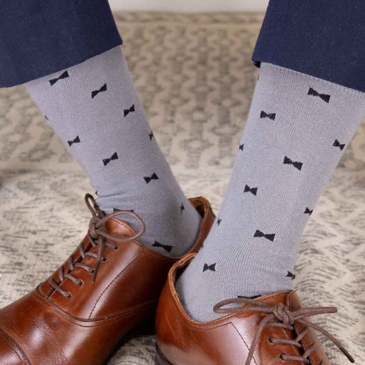 Men's Bow Tie Socks